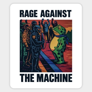 Rage Against The Machine Portland Frog Anti Trump M8600 Sticker